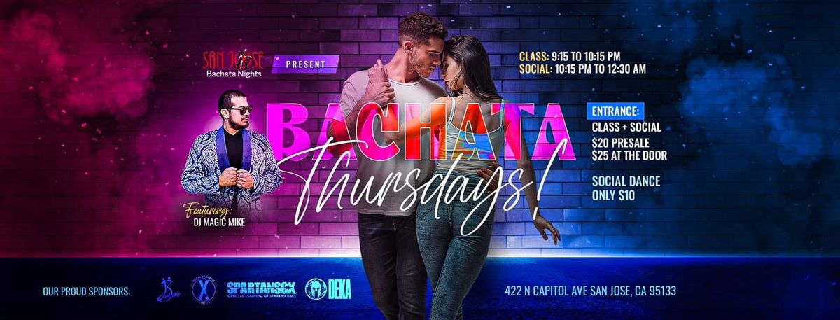 Bachata Thursdays: Bachata Dance Classes for Beginners!