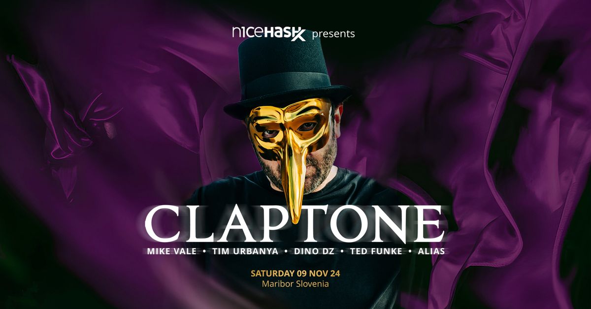 NiceHashX presents DJ Claptone!