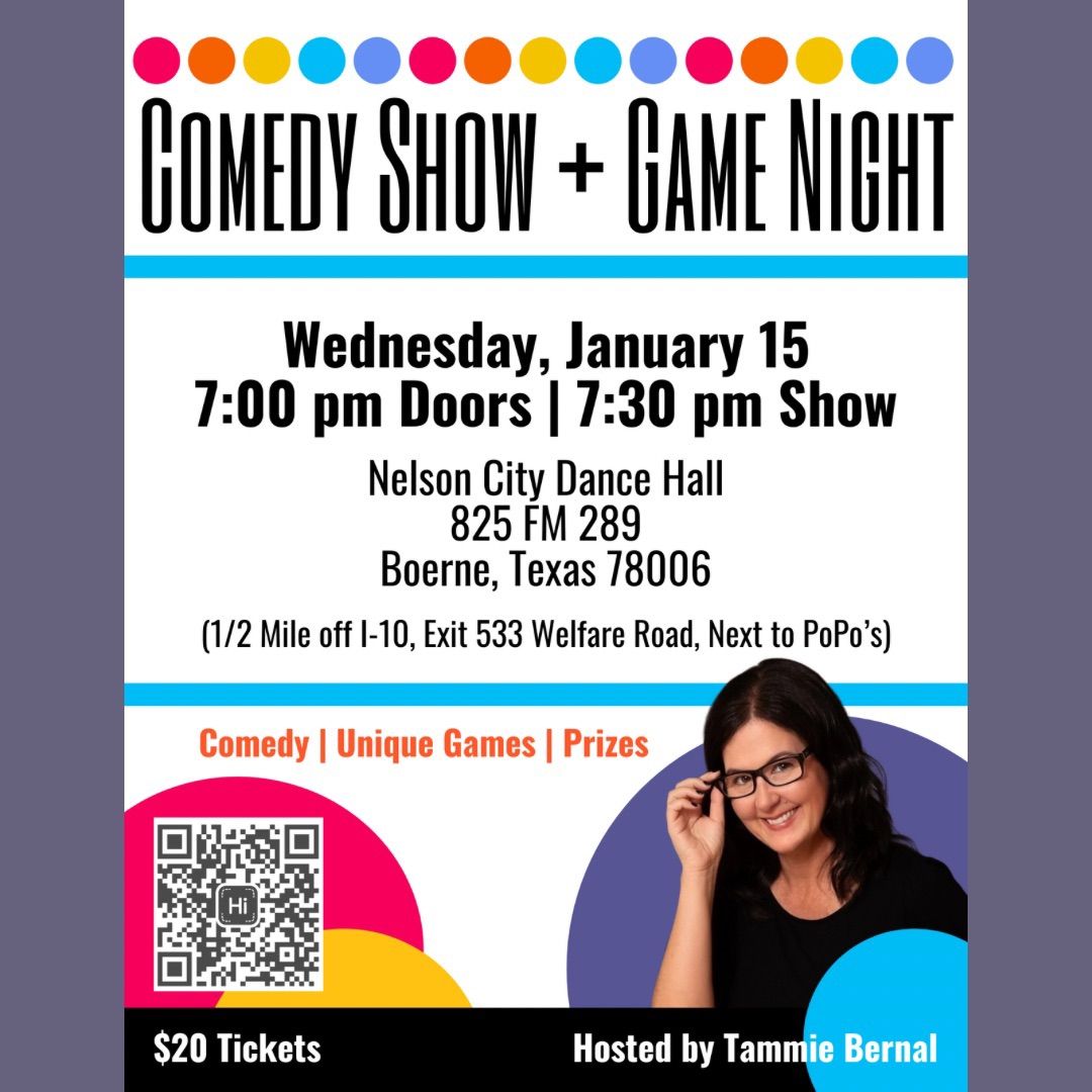 Comedy Show & Game Night