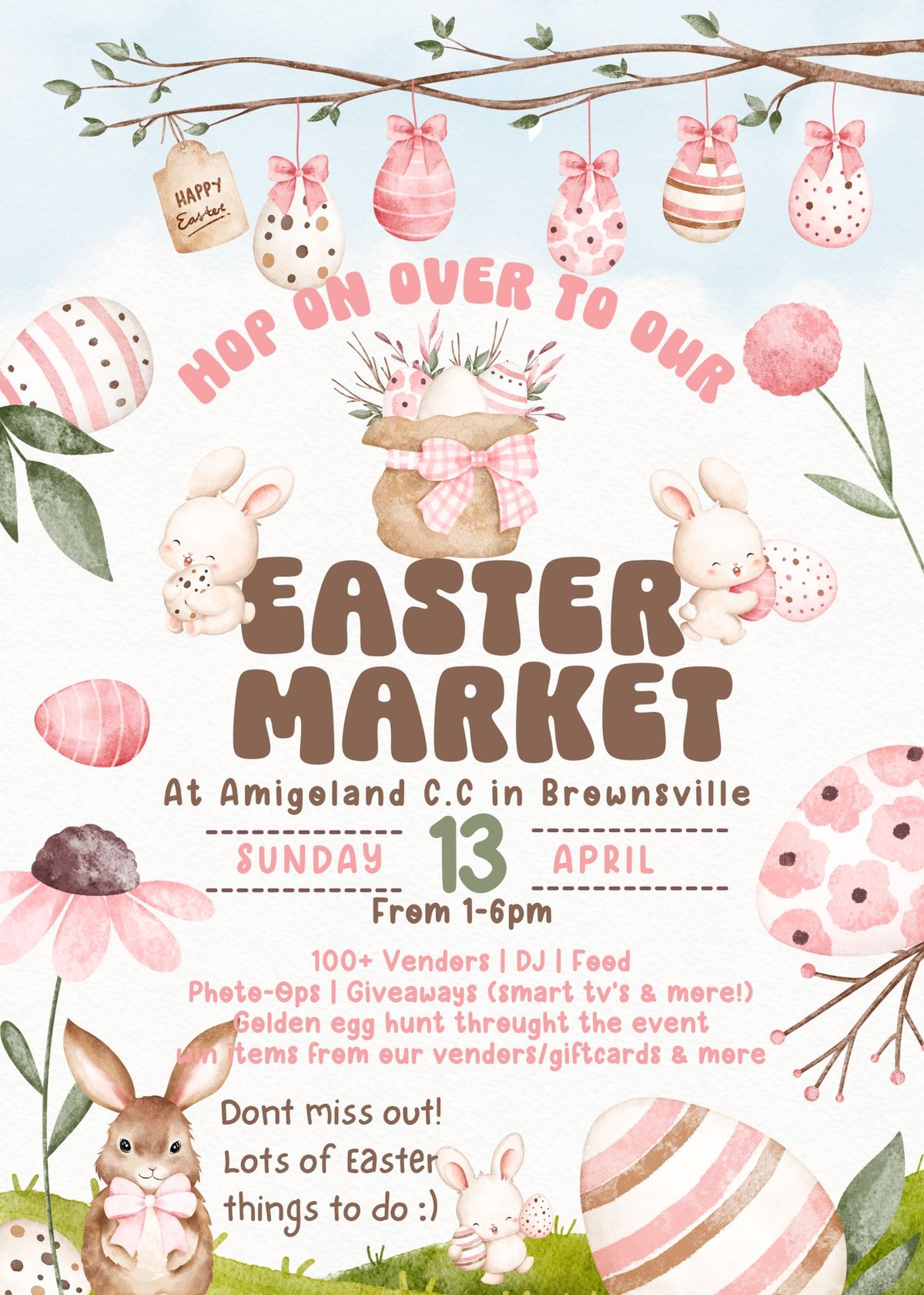 Hop on over to our Easter Market