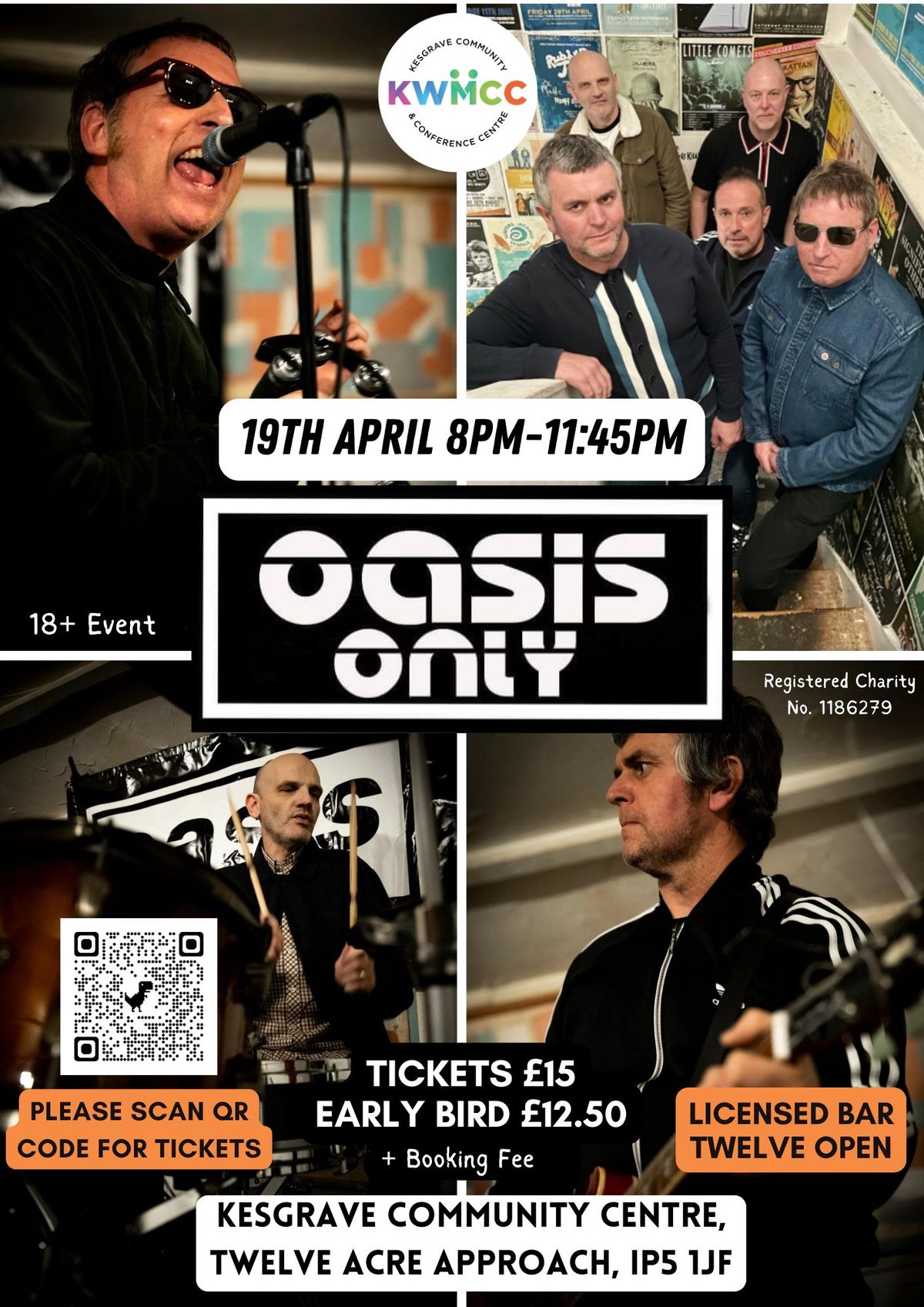 Live Music Evening with Oasis Tribute: Oasis Only