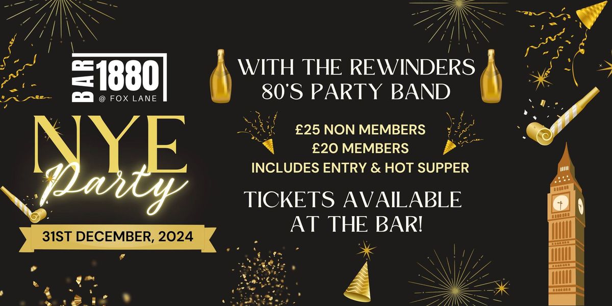 NYE @ Fox Lane Sports Club w\/ the Rewinders