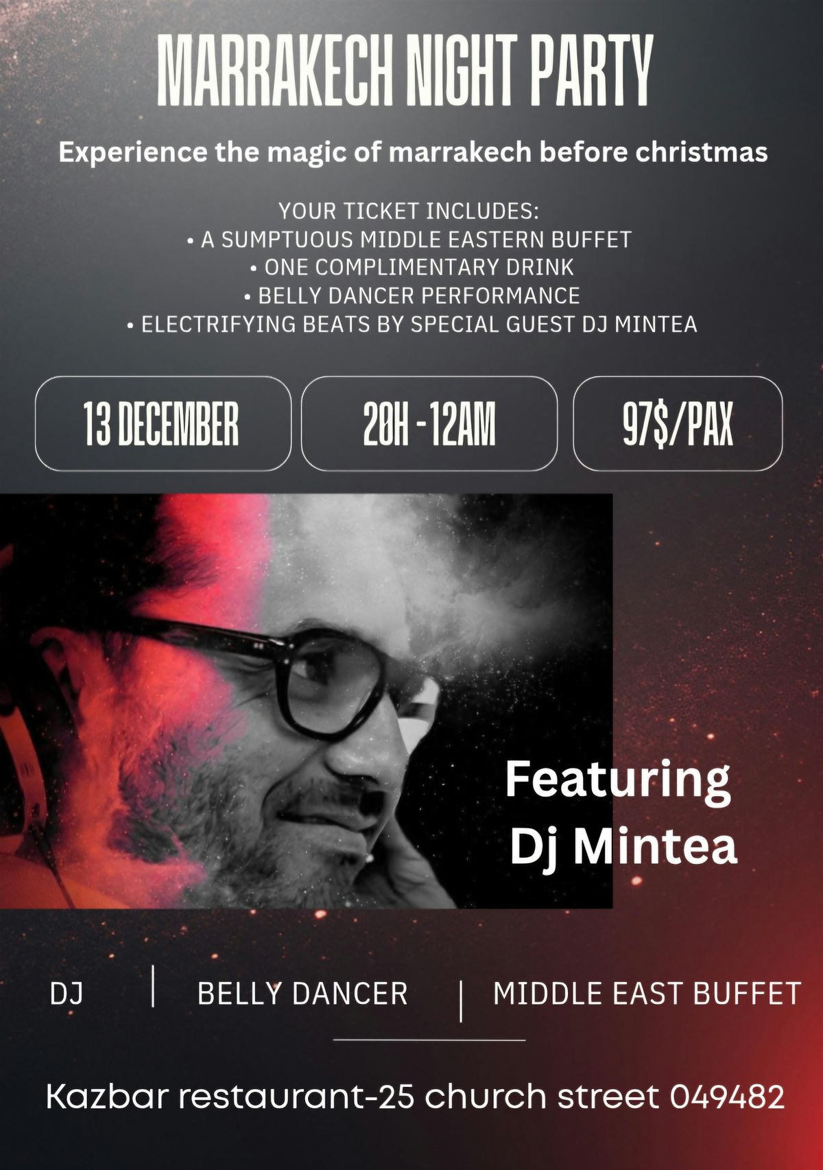 Pre-Christmas Marrakech Party