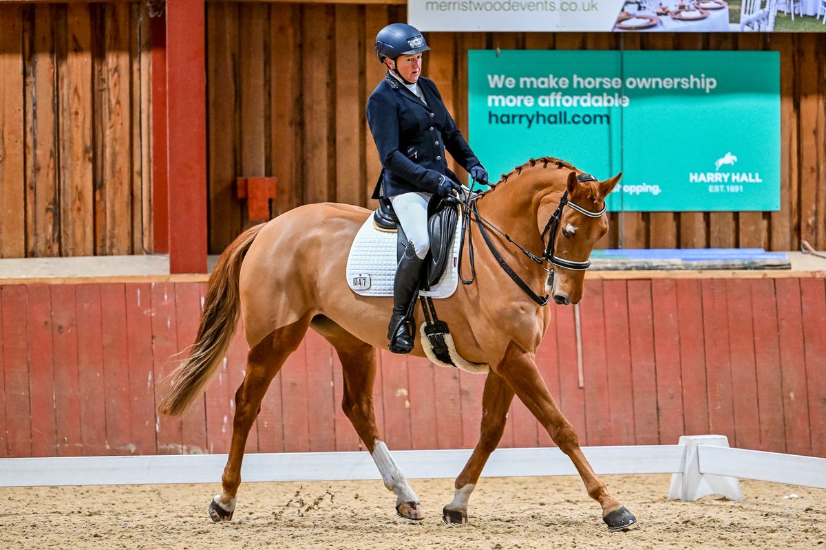 Unaffiliated Dressage, short arena, Intro-PYO 