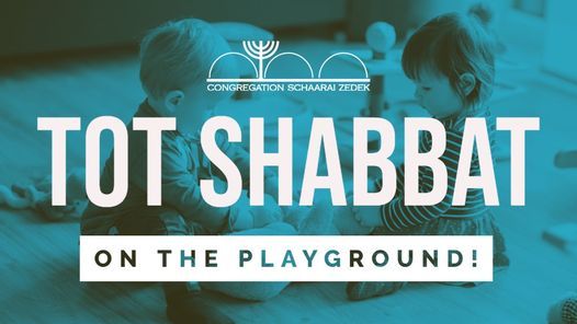 Tot Shabbat on the Playground