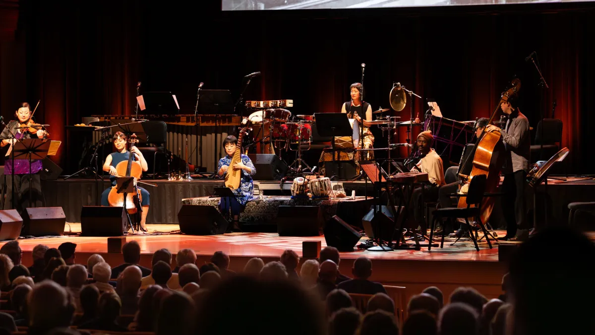 Silkroad Ensemble, Rhiannon Giddens, Yo-Yo Ma in Bloomington