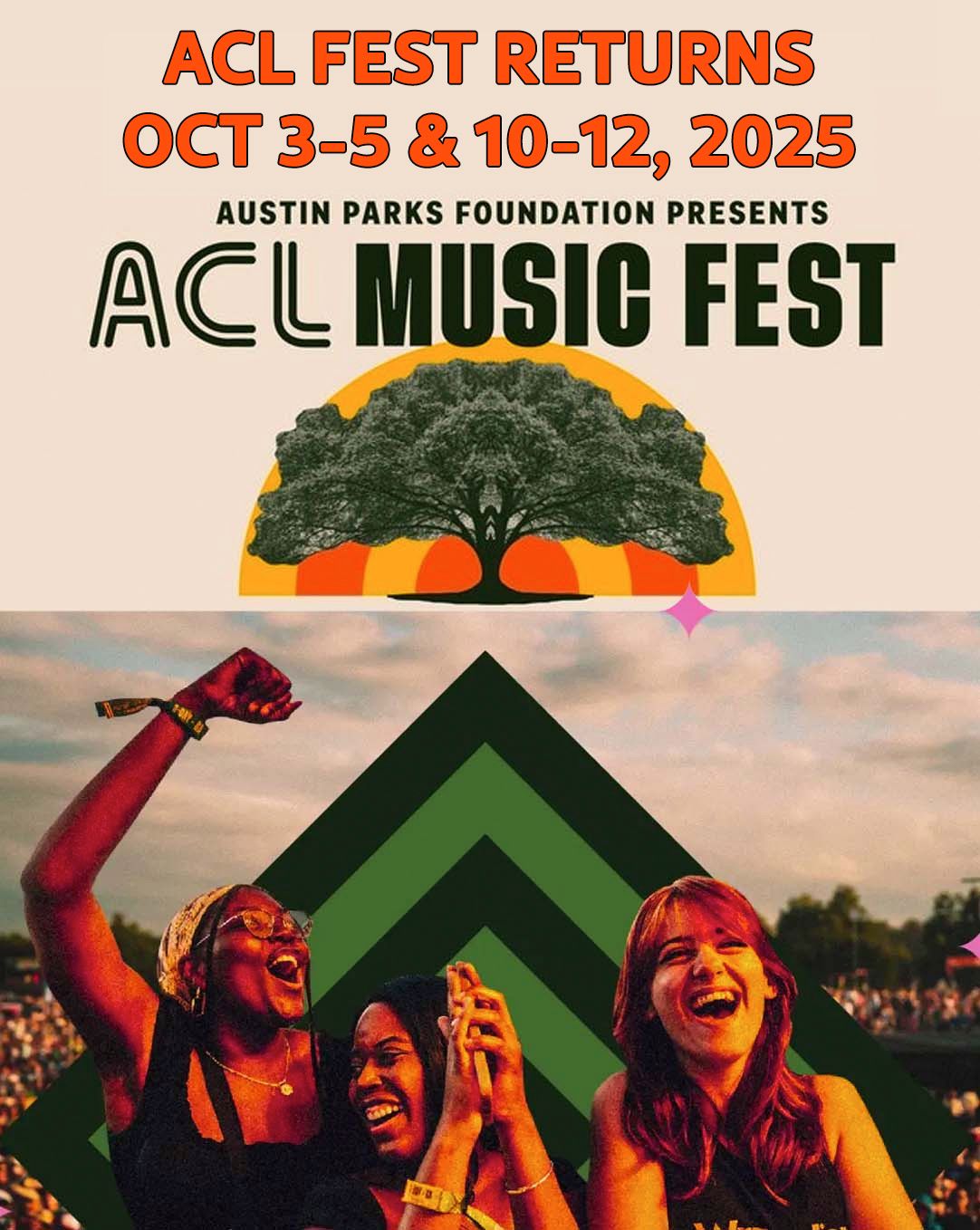2025 Austin City Limits Festival - Sunday at Zilker Park