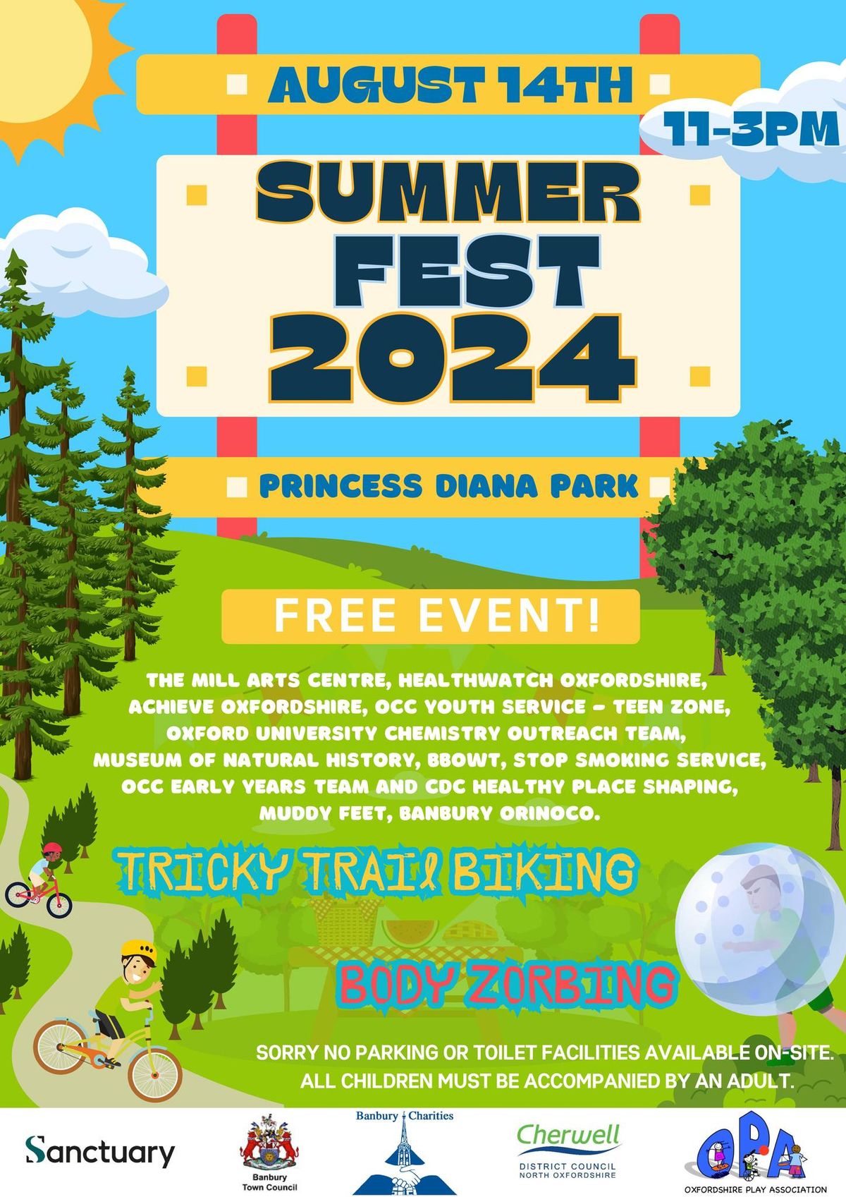 Summerfest - Princess Diana Park Banbury Playday