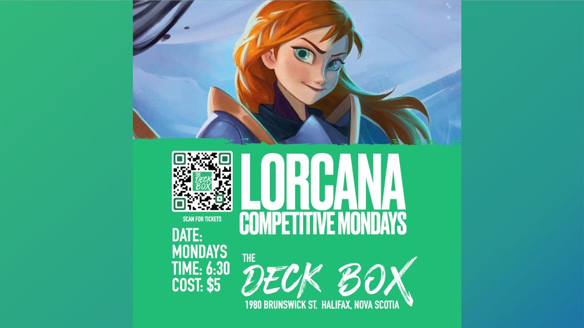 Competitive Lorcana - Every Monday at 6:30