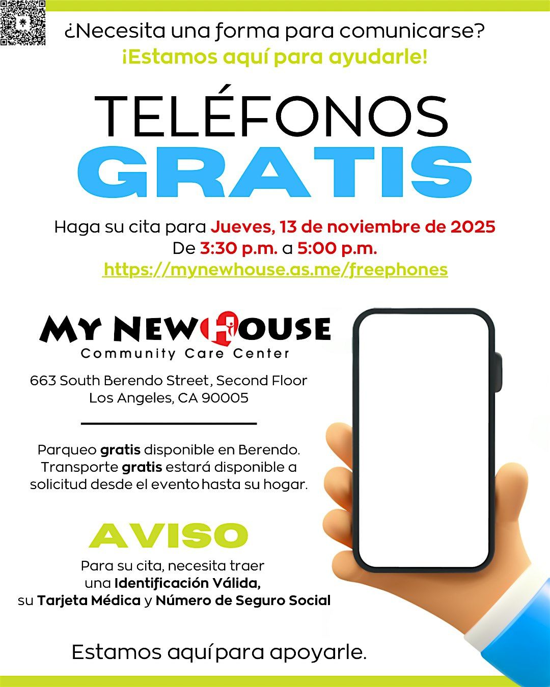 Repartici\u00f3n de Tel\u00e9fonos GRATIS