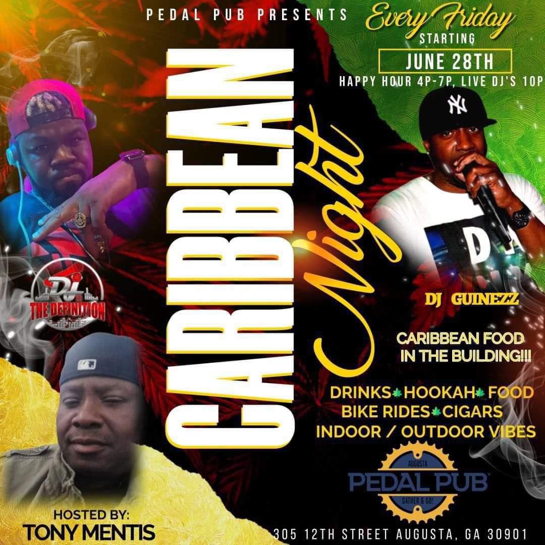 Pedal Pub Presents Caribbean Night 