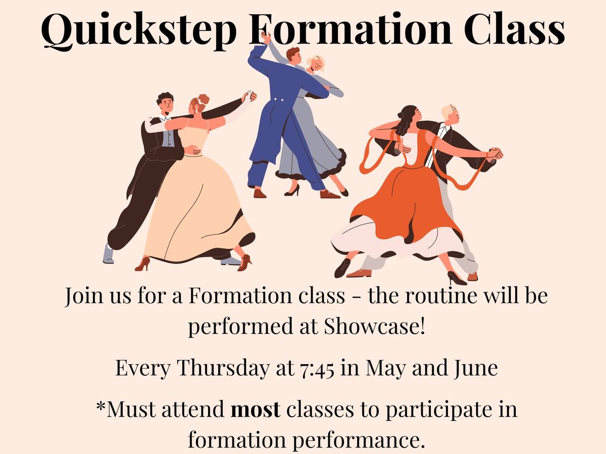 Quickstep Formation Class
