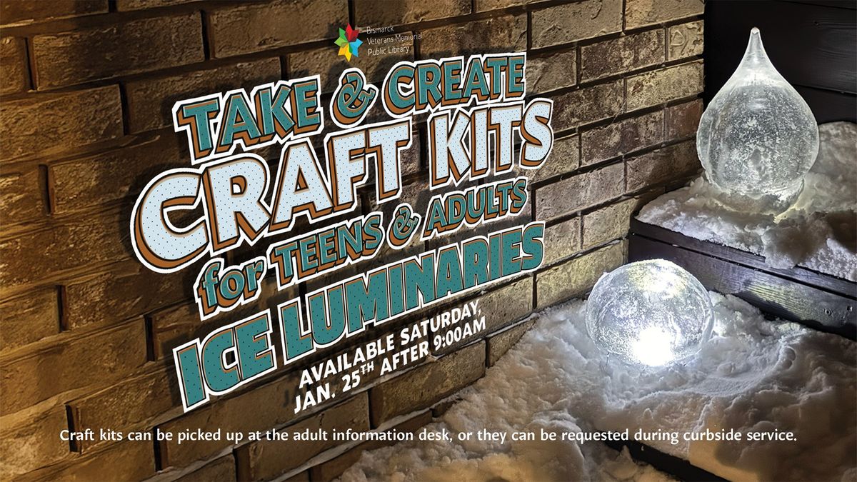 Take and Create Craft Kit: Ice Luminaries