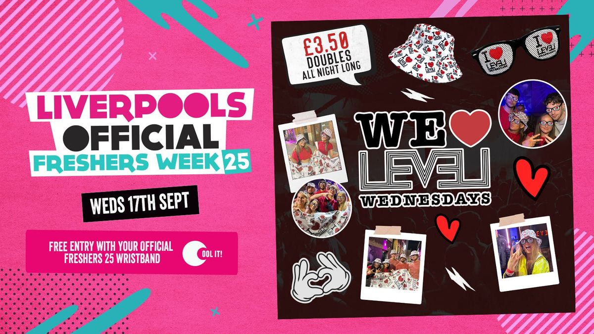 DAY 4 - OFFICIAL EVENT 1 - WE LOVE \u2764\ufe0f WEDNESDAYS : Freshers Opening Party