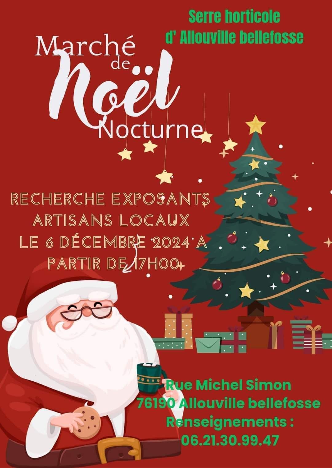 participation au march\u00e9 nocturne d'Allouville 