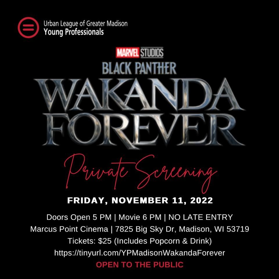 Black Panther: Wakanda Forever Private Screening