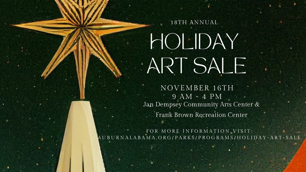 The 18th Annual Holiday Art Sale 