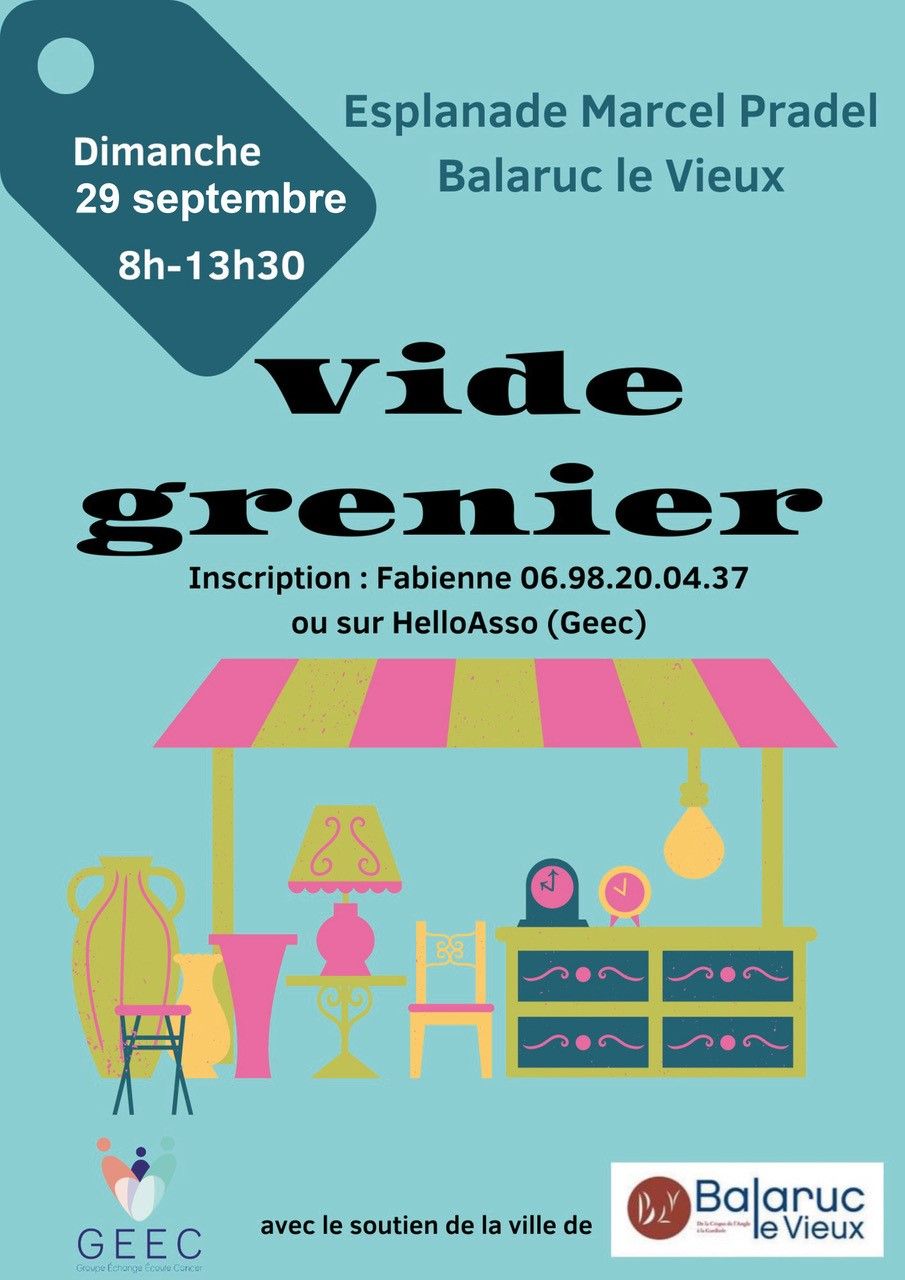 VIDE GRENIER du GEEC