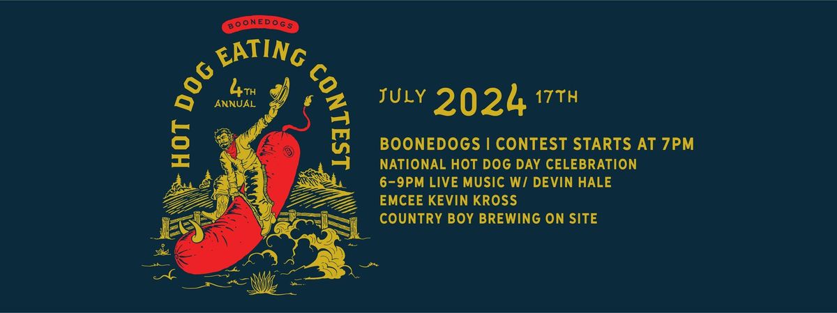 Boonedogs Hot Dog Eating Contest