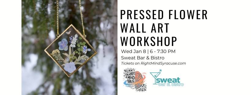 Pressed Flower Wall Art Workshop