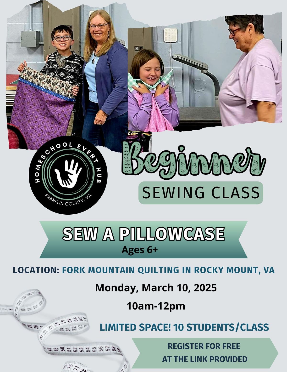 Beginner Sewing Class