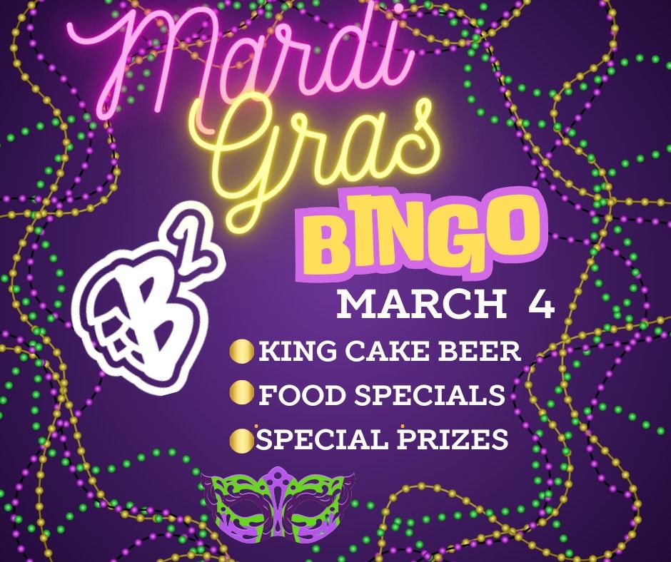 Fat Tuesday Bingo Night 