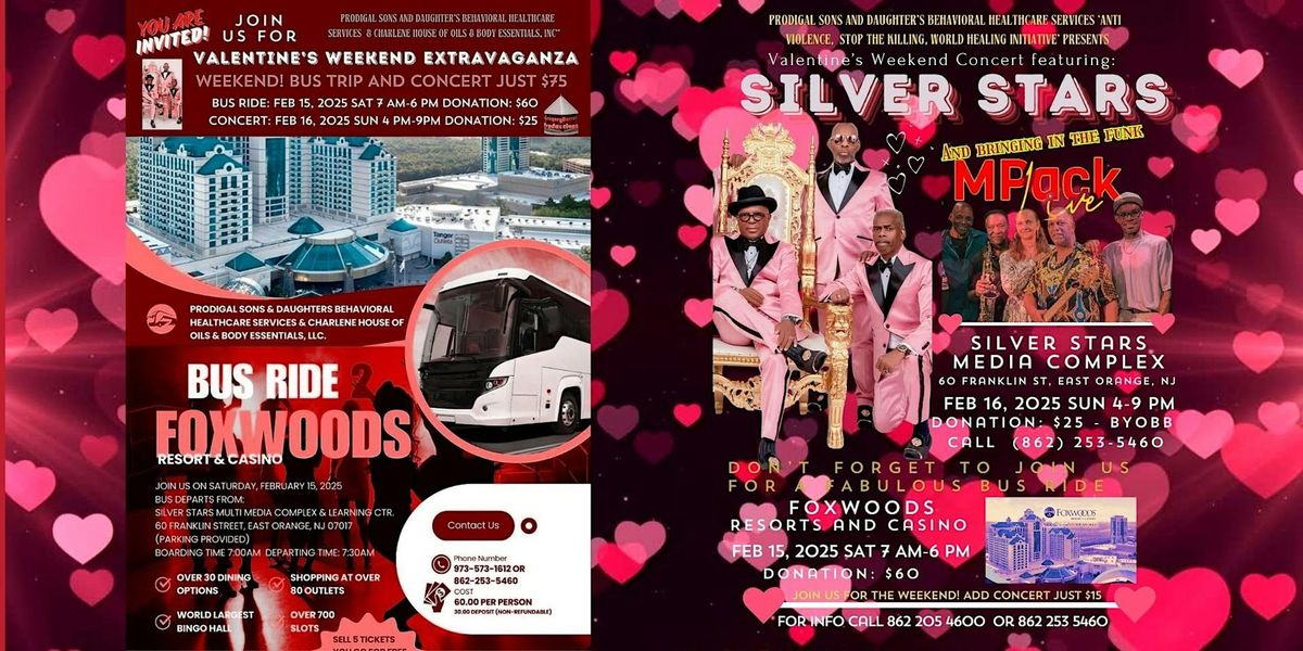 Valentines Weekend Celebration Road Trip to Foxwoods Casino and Resort