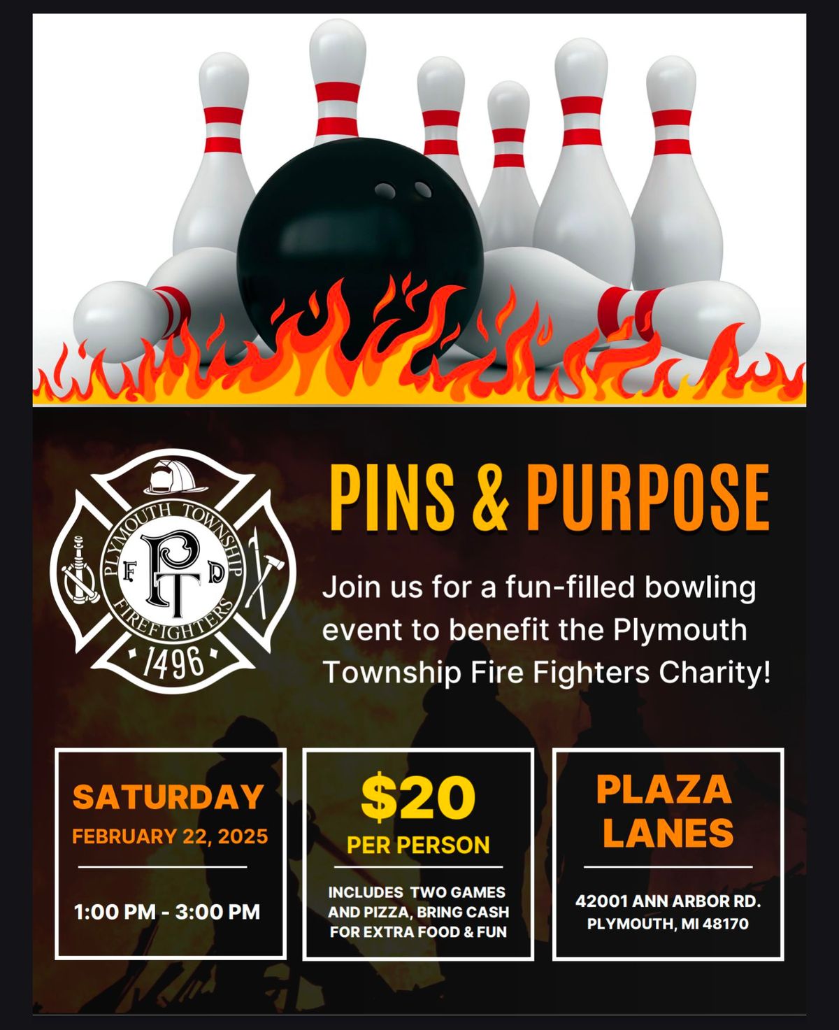 Pins & Purpose: Charity Bowling Fundraiser