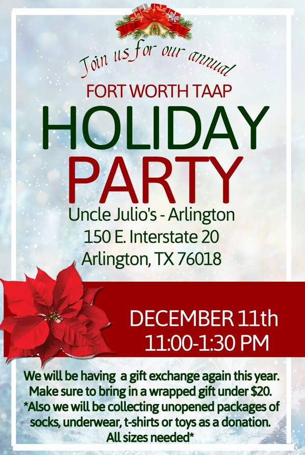 Fort Worth TAAP Holiday party