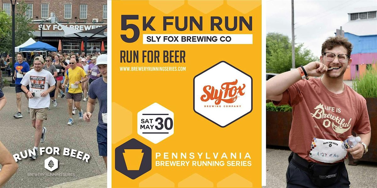 Highline Ran Way Event 5k/10k Beer Run x Sly Fox at The Highline | 2026 PA Brewery Running ...