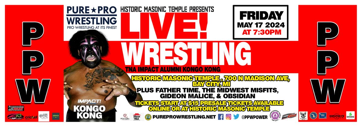 Pure Pro Wrestling Returns to Bay City