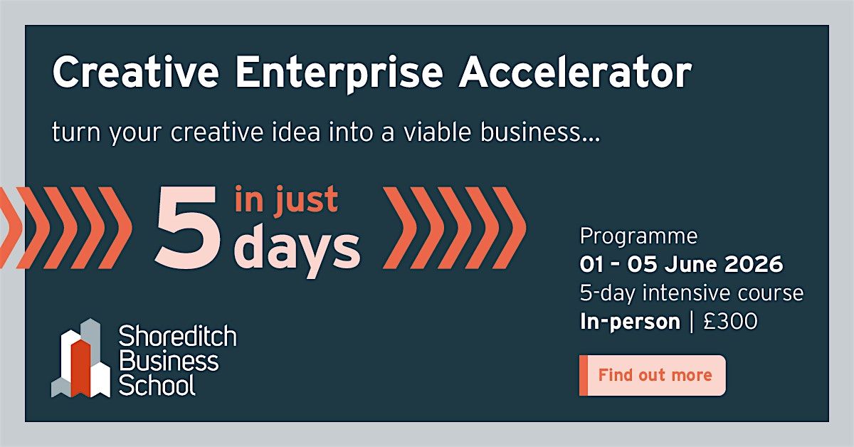 Creative Enterprise Accelerator