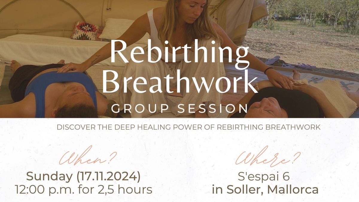 Rebirthing Breathwork GROUP SESSION