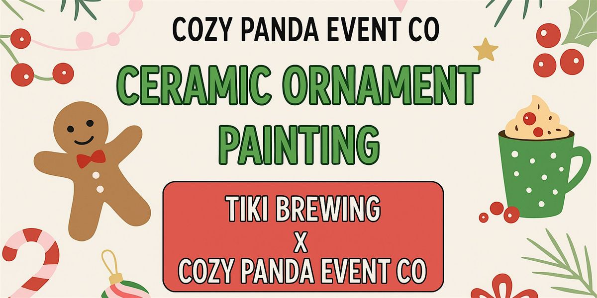 Holiday Ceramic Ornament Painting