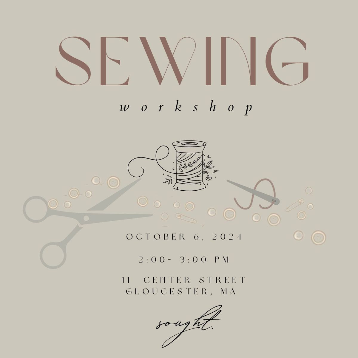 Kids that Stitch Sewing Workshop