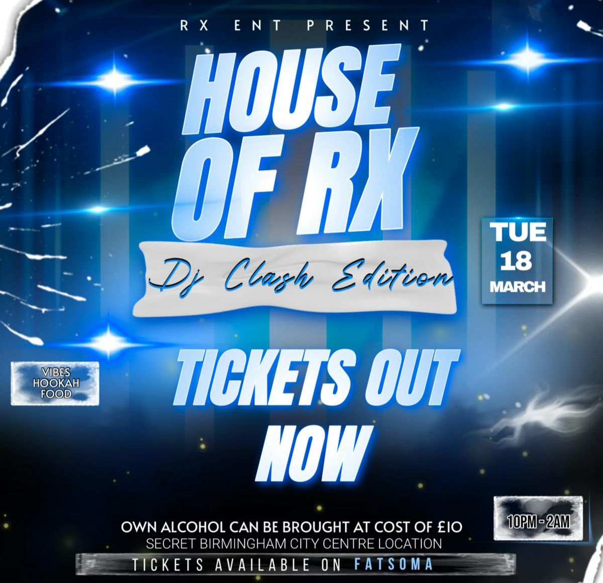 HOUSE OF RX : DJ CLASH EDITION 