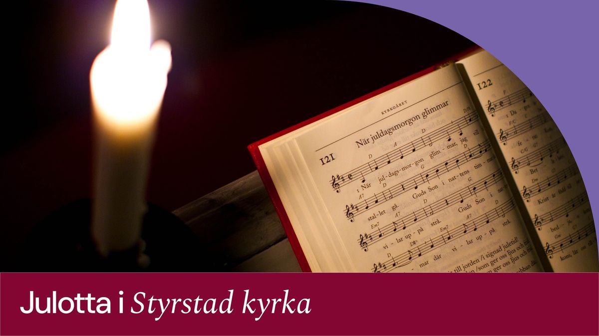 Julotta i Styrstad kyrka