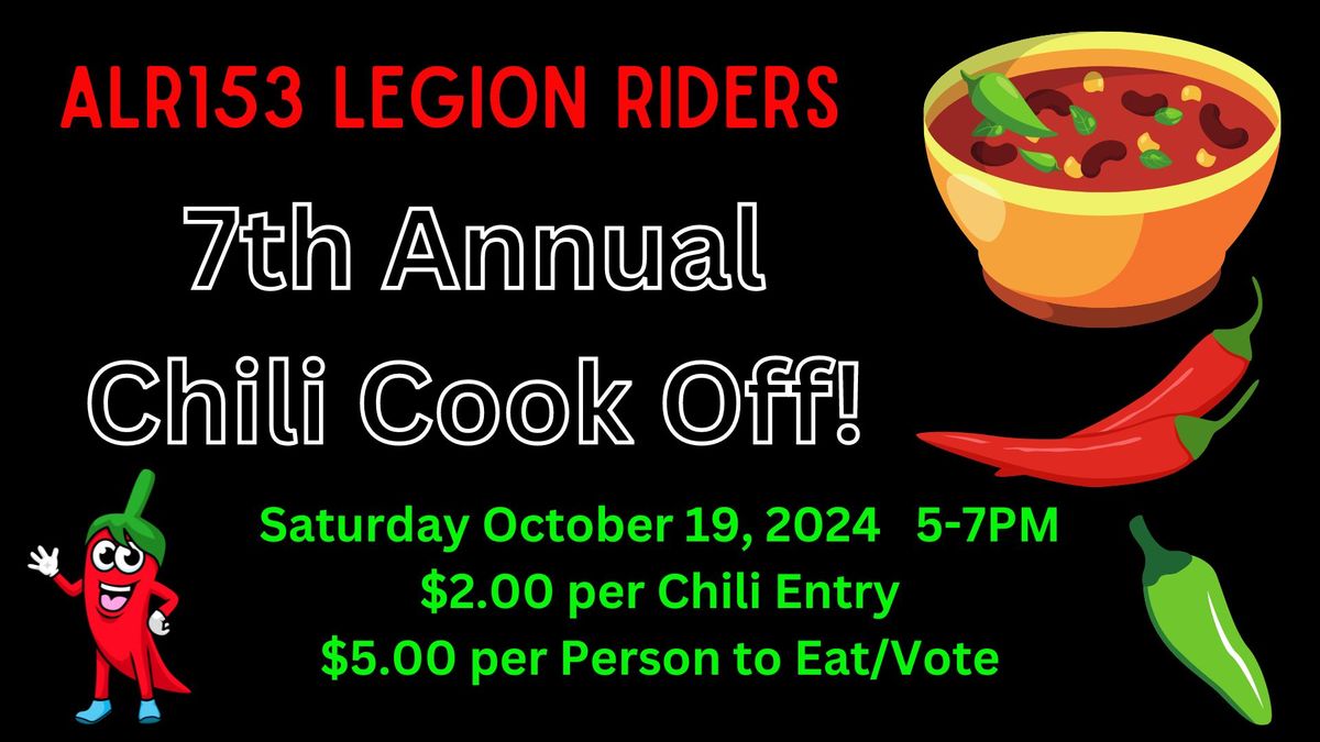 ALR153 7th Annual Chili Contest