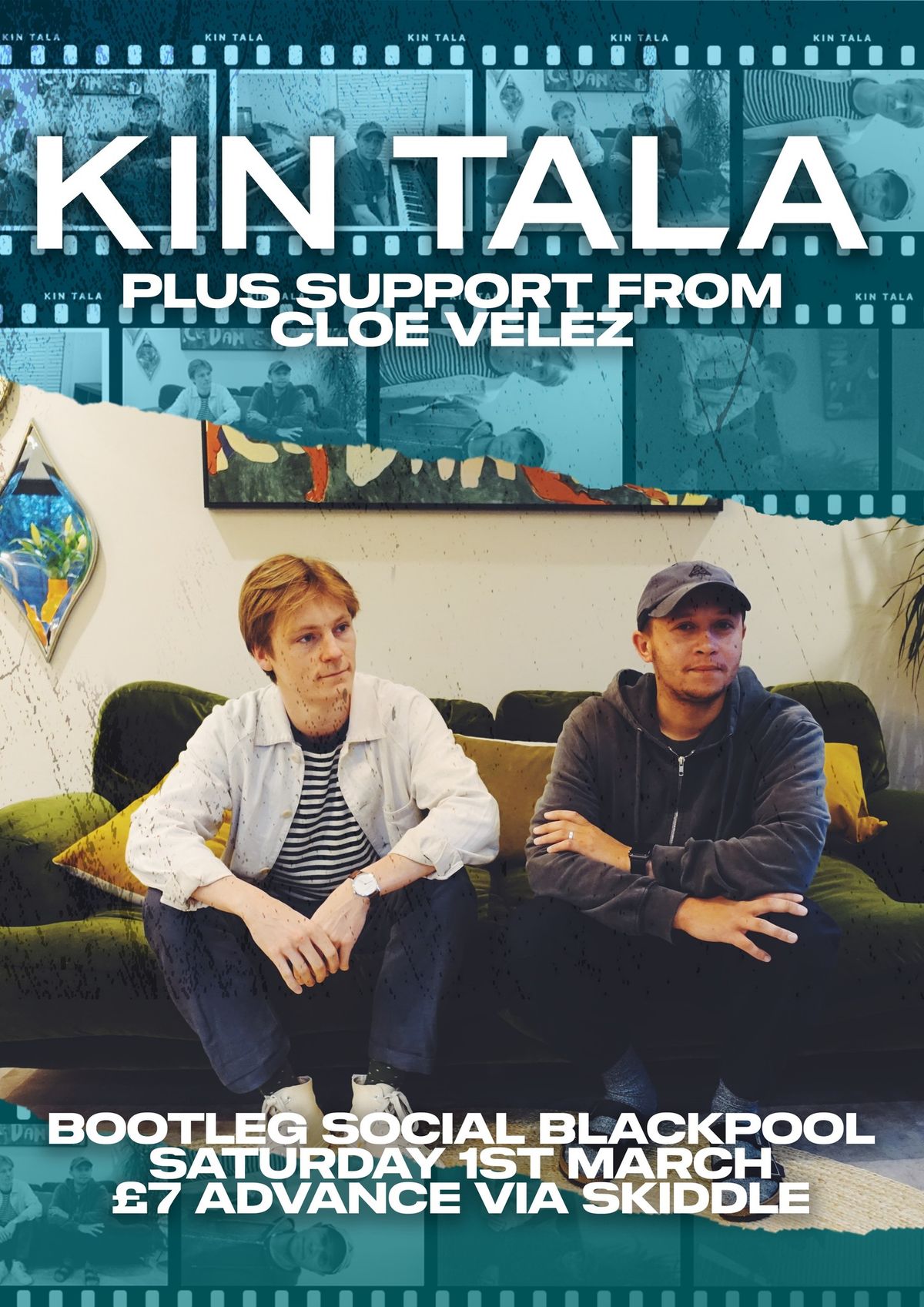 Kin Tala + Cloe Velez at Bootleg Social, Blackpool