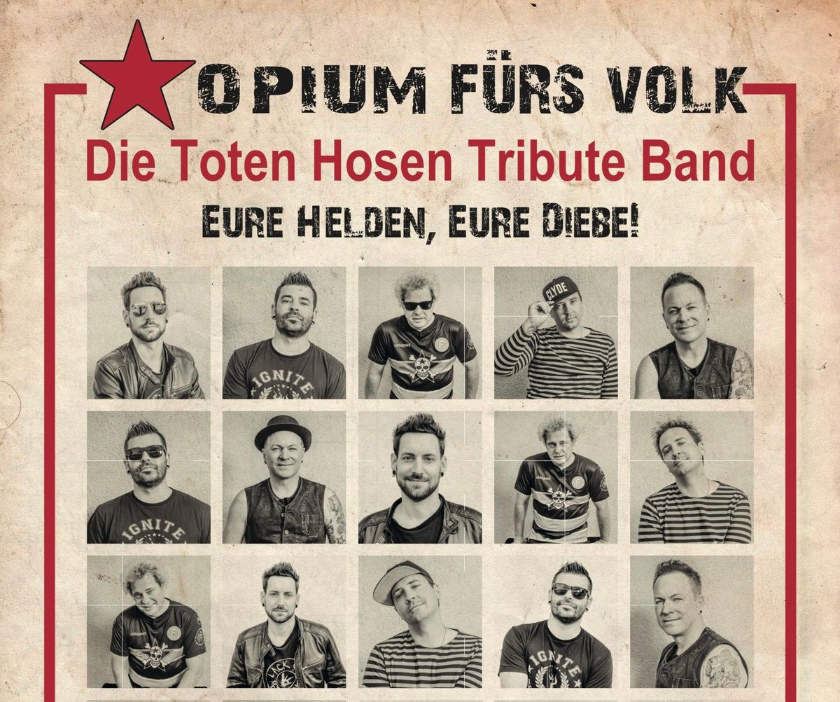 Die Toten Hosen Tribute Band | "Opium f\u00fcrs Volk"| F-Haus Jena | 25.04.2025