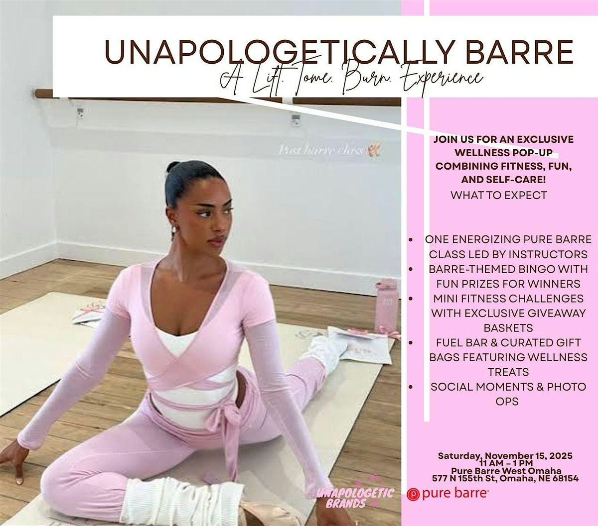 Unapologetically Barre: A Lift, Tone, Burn Experience