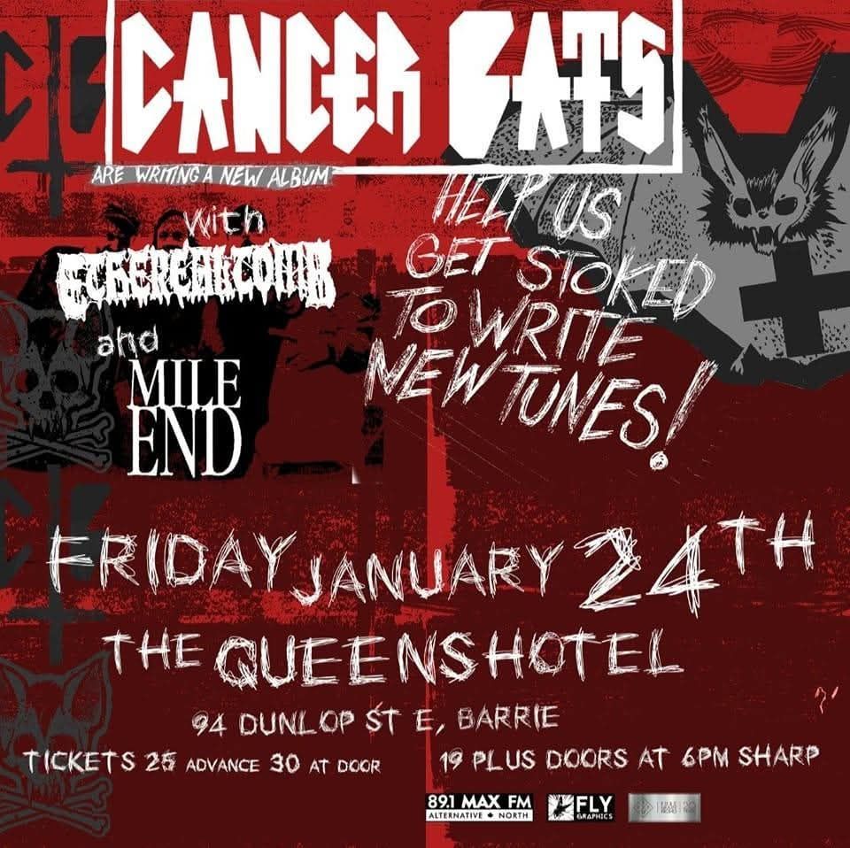 Cancerbats with Ethereal Tomb and Mile End