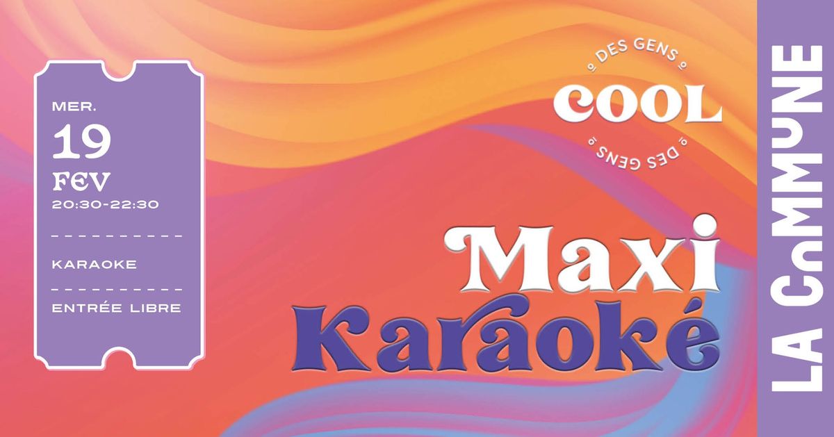 MAXI KARAOKE