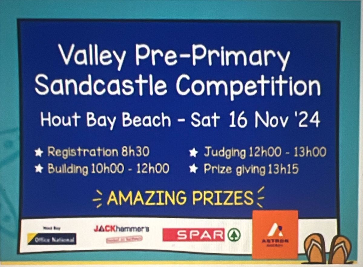 Valley Pre-Primary's 27th Annual Sandcastle Competition