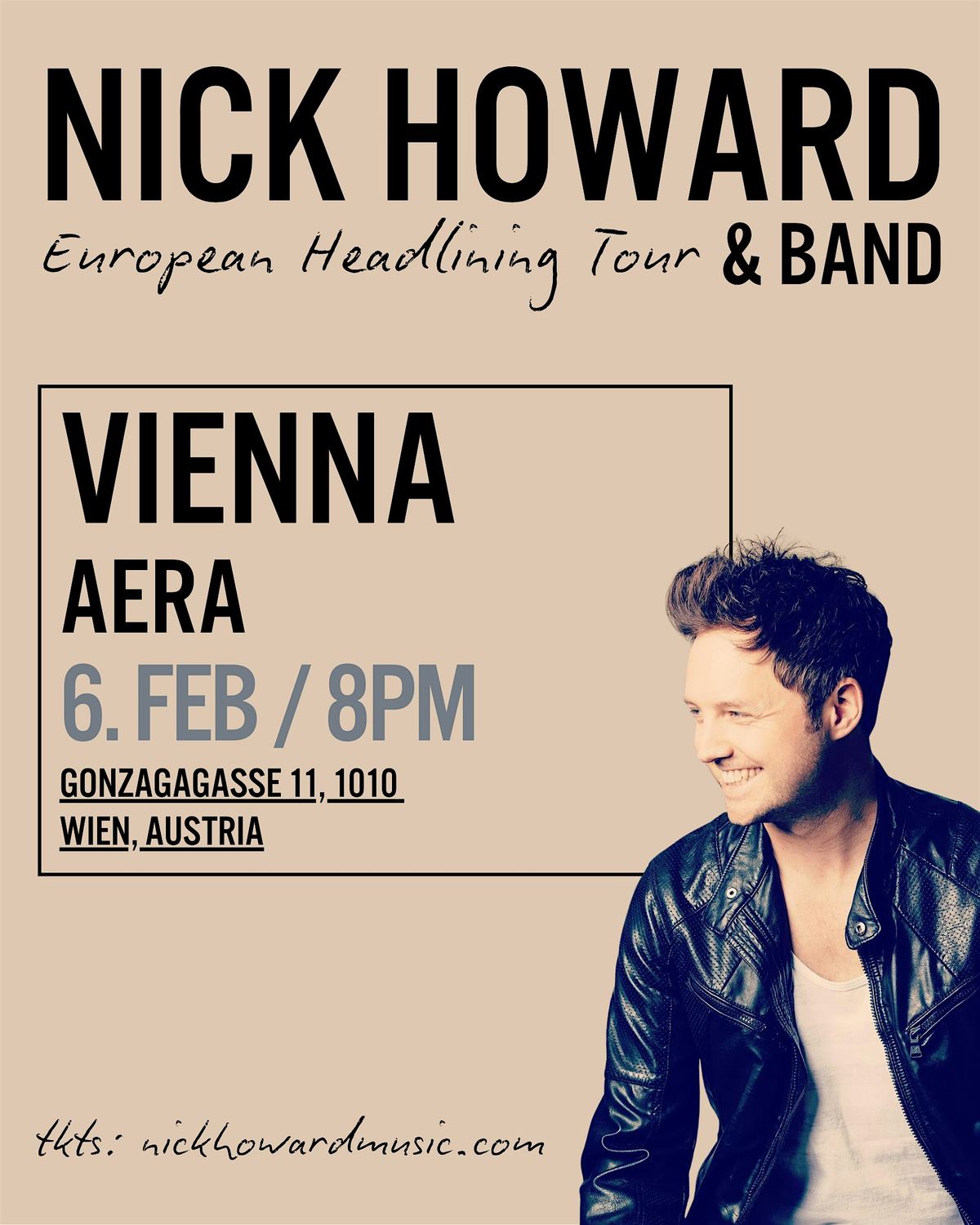 Nick Howard Live in Vienna