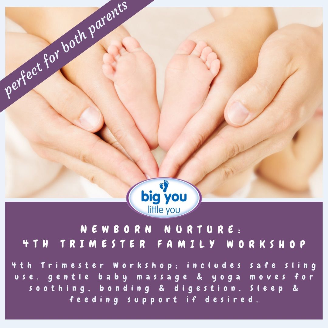Newborn Nurture Workshop - 4th Trimester family sessions for 0-4 months