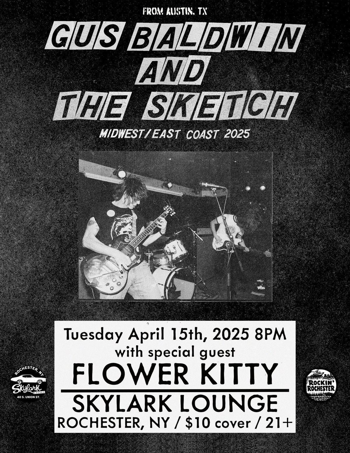 Gus Baldwin & The Sketch (Austin TX) w\/ Flower Kitty