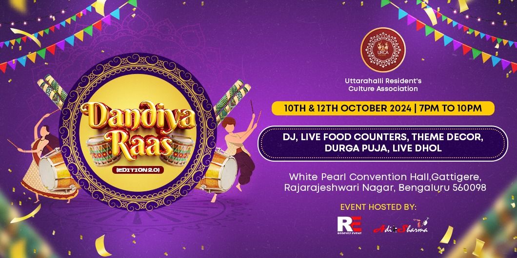 Dandiya Raas Edition 2.0 Along With Durga Puja 