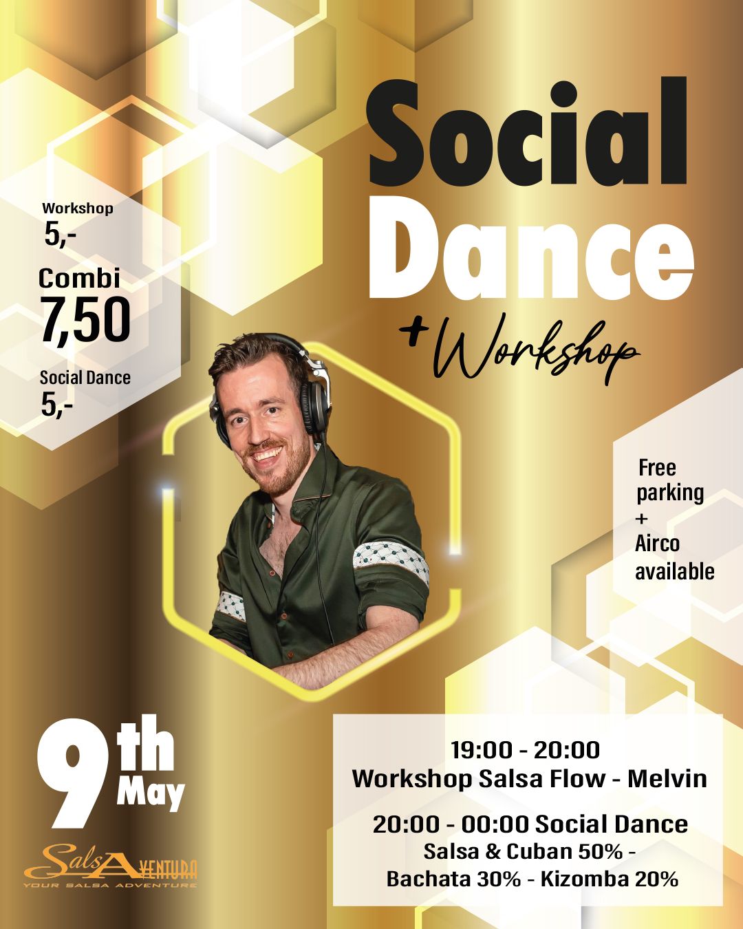 Social Dance - Latin Cube - Hemelvaart