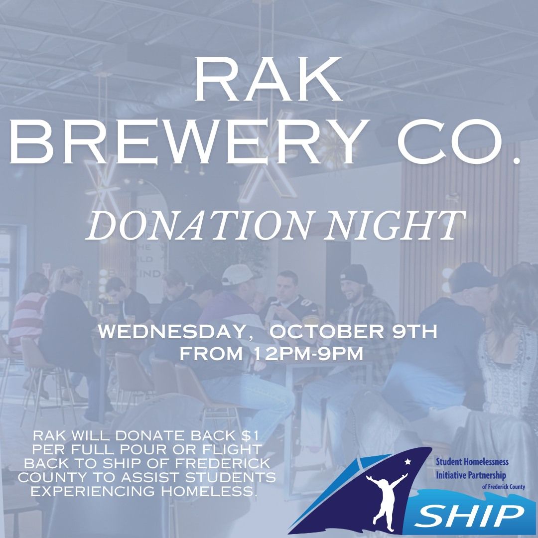 RAK Brewery Co. Donation Night to support SHIP 